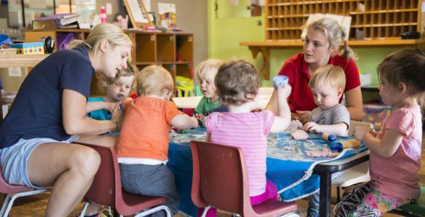 childcare or preschool or kindergarten